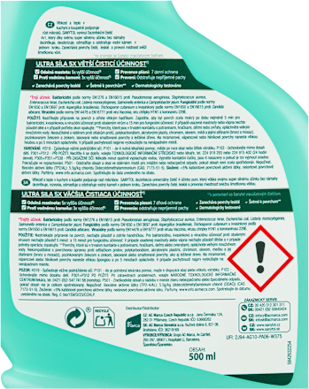 univerzální dezinfekční čistič ve spreji limetka SANYTOL