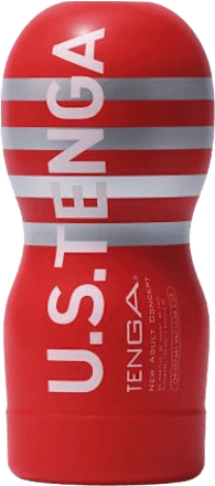 Masturbator pentru bărbați U.S. Original cupă cu aspirație 16,5 cm TENGA