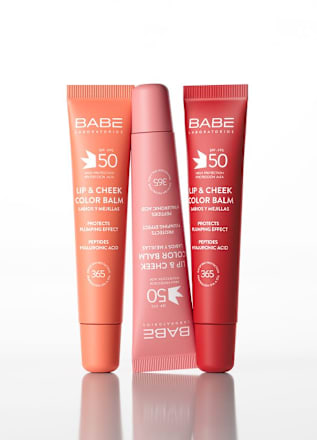 Balzam za usne Lip & Cheek – Pink, SPF 50 BABÉ