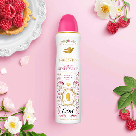 Antitranspirant Deospray Bridgerton Raspberry Rendezvous Dove
