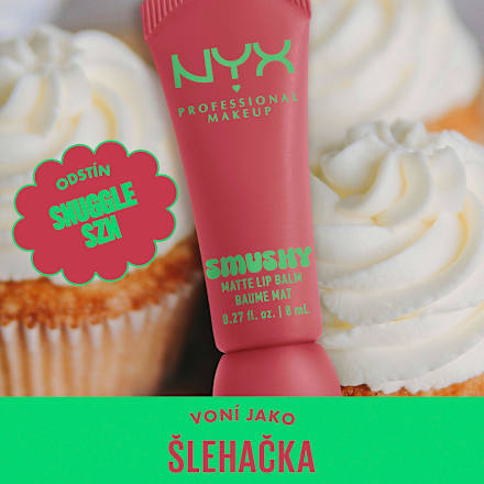 matný balzám na rty Smushy Matte, 05 Snuggle SZN NYX PROFESSIONAL MAKEUP