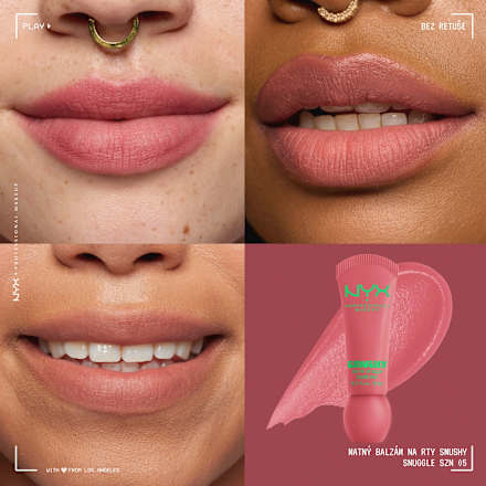 matný balzám na rty Smushy Matte, 05 Snuggle SZN NYX PROFESSIONAL MAKEUP