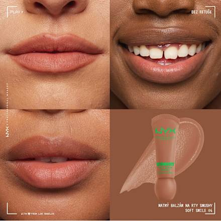 matný balzám na rty Smushy Matte, 06 Soft Smile NYX PROFESSIONAL MAKEUP