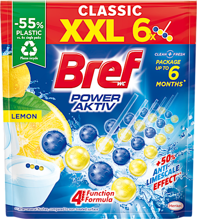 Odorizant wc power activ lemon  Bref