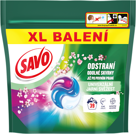 prací kapsle Jarní svěžest XL balení SAVO
