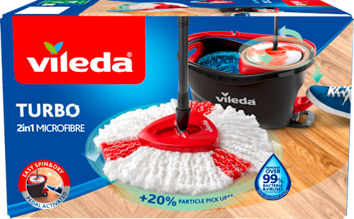 Комплект за почистване на под Turbo Box 2в1 vileda