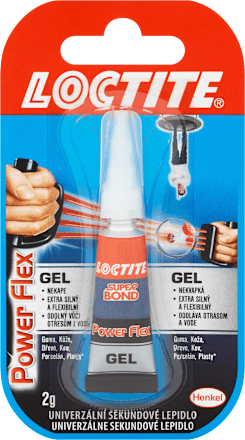 SuperBond Power Flex univerzální sekundové lepidlo gelové Loctite