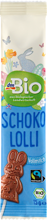 Schokolade Lolli Vollmilch dmBio