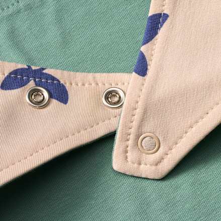 Halstuch Pro Climate mit Kirschen-Muster, beige ALANA