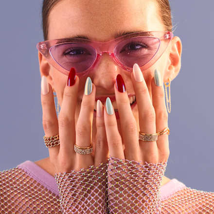 umělé nehty Perfect press-on OV121 Ombre-lievable Sally Hansen