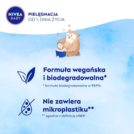 Żel 2w1 do mycia ciała i włosów na dobranoc NIVEA BABY