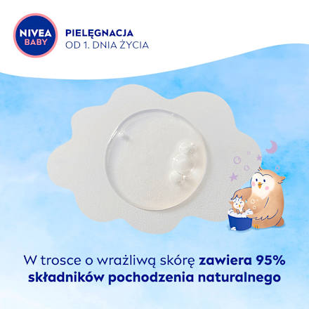 Żel 2w1 do mycia ciała i włosów na dobranoc NIVEA BABY