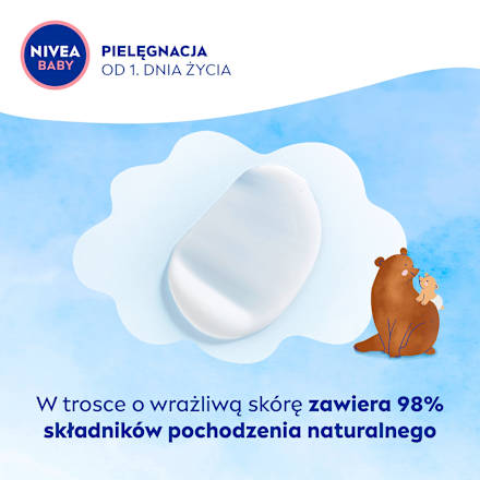 Mleczko nawilżające delikatna pielegnacja NIVEA BABY