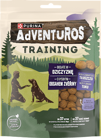 Training doplňkové krmivo pro psy se zvěřinou PURINA AdVENTUROS