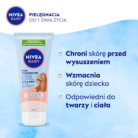 Krem pielegnacyjny do twarzy i ciała NIVEA BABY
