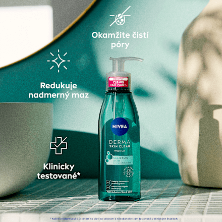 Hĺbkovo čistiaci gél Clean Deeper NIVEA