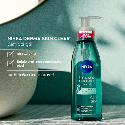 Hĺbkovo čistiaci gél Clean Deeper NIVEA