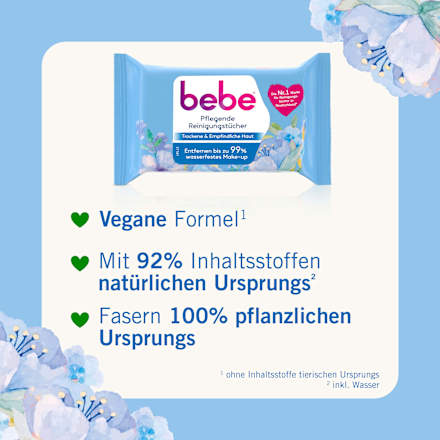 Abschminktücher Pflegend bebe