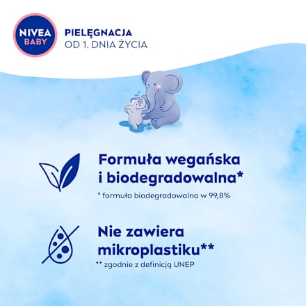 Płyn do mycia łagodna kąpiel NIVEA BABY