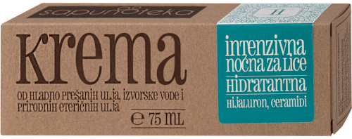 Noćna krema za lice – hidratantna sapunoteka