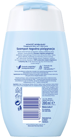 Szampon łagodna pielęgnacja NIVEA BABY
