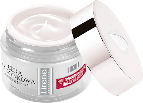 Krem przeciwzmarszczkowy Cera Naczynkowa  Lirene