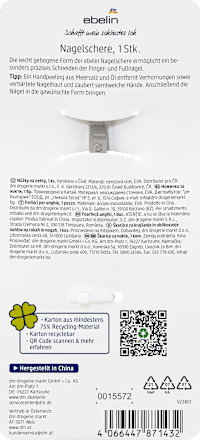 nůžky na nehty ebelin