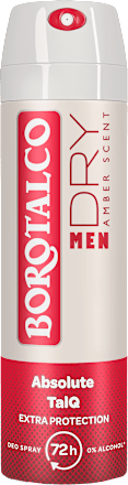 Men Absolute dezodorans u spreju Extra Dry – Amber  Borotalco