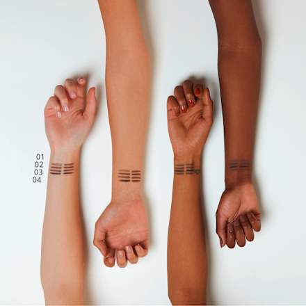 brow powder & define Augenbrauenstift - Nr. 03 cool dark brown essence