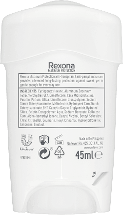 maximum protection antiperspirant Sport Strenght Rexona