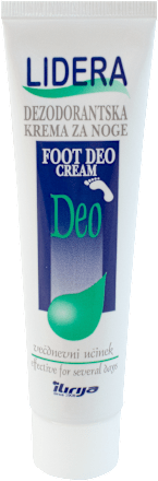 Dezodorantska krema za stopala LIDERA