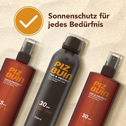Sonnenölspray Tan & Protect LSF 15 PIZ BUIN