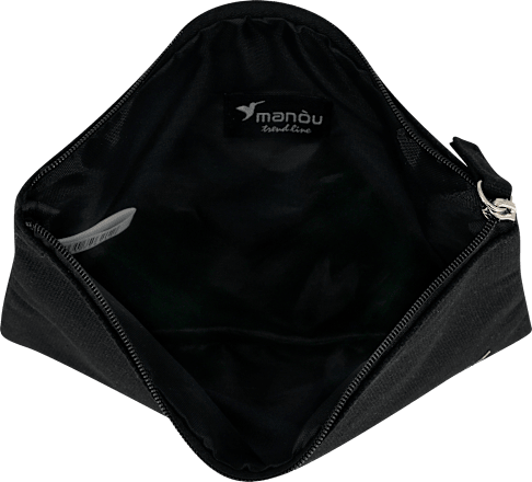 Kosmetiktasche schwarz " love today" manòu