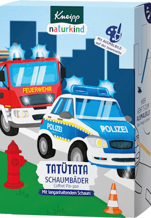 Geschenkset Schaumbad Tatütata Kneipp Naturkind