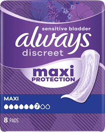 discreet Einlagen Inkontinenz Ultimate Day always