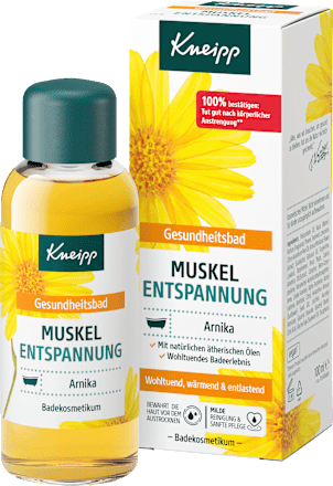 Badezusatz Muskel Entspannung Arnika Kneipp