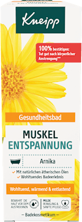 Badezusatz Muskel Entspannung Arnika Kneipp