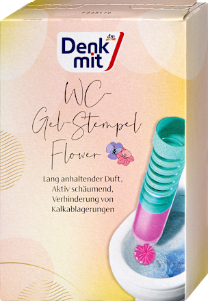 WC-öblítő korong virágillattal – Flower Denkmit