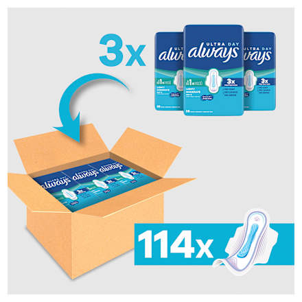 Binden Ultra Normal mit Flügel Sparpackung always