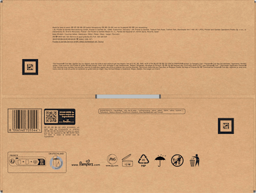 Windeln Premium Protection Gr. 2 Mini (4-8 kg) Monatsbox Pampers premium protection