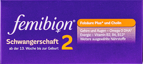 Tabletten Schwangerschaft 2 femibion