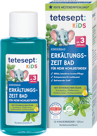 Kinder Badezusatz Erkältungszeit Bad tetesept: KIDS