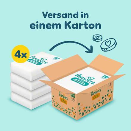 Windeln New Baby Gr. 2 Mini (4-8 kg) Monatsbox Pampers premium protection