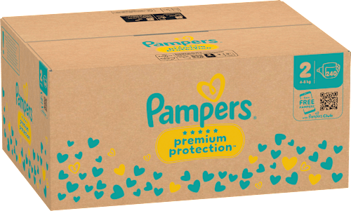 Windeln Premium Protection New Baby Gr. 2 Mini (4-8 kg), Monatsbox Pampers
