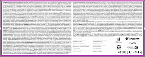 Nassfutter Katze Chef's Choice in Sauce, Tasty Mix Megapack (40x85 g) Whiskas