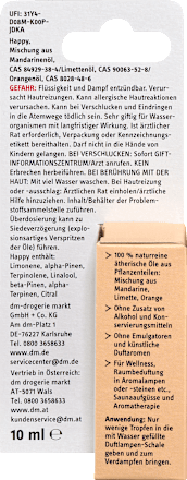 Eterično olje Happy, citrusi Profissimo