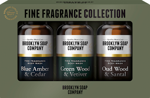 Duschgel Blue Amber & Cedar Brooklyn Soap Company