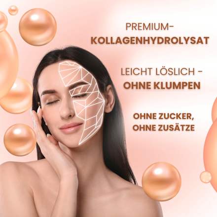 Kollagenpulver Peach Hibiscus marble