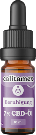 CBD Öl für den Hund, Beruhigung 7% CALITAMEX