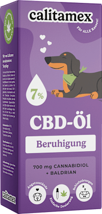 CBD Öl für den Hund, Beruhigung 7% CALITAMEX